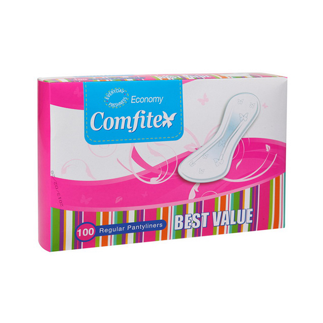 Non Woven Fabric Disposable Girls Panty Liner Sanitary Pad In Bulk
